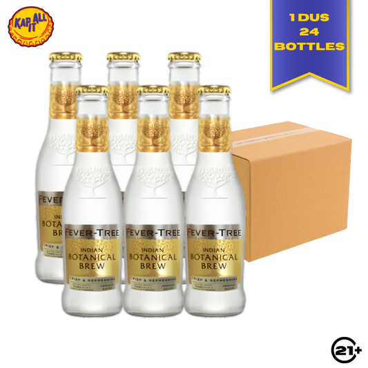 PAKET FEVER TREE PREMIUM INDIAN BOTANICAL BREW 200ml - 1 DUS (24 BOTTLES)