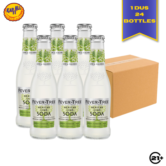 PAKET FEVER TREE MEXICAN LIME SODA 200ml - 1 DUS (24 BOTTLES)