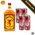 Spice Fire Sarsi - Fireball Cinnamon Whisky 700ml + F&N Sarsi Sarsaparilla 325ml