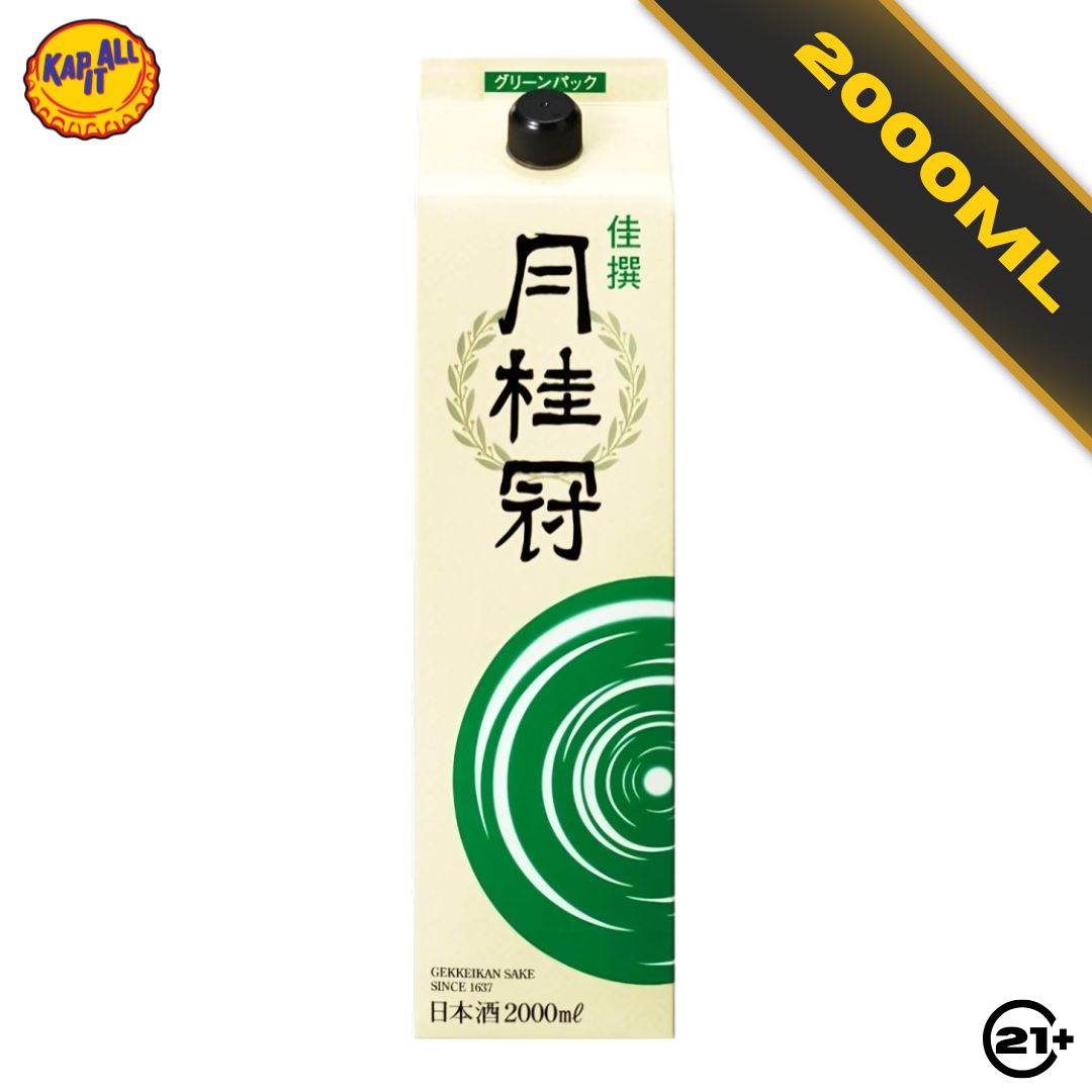 Gekkeikan Kasen Paper Pack Sake 2L