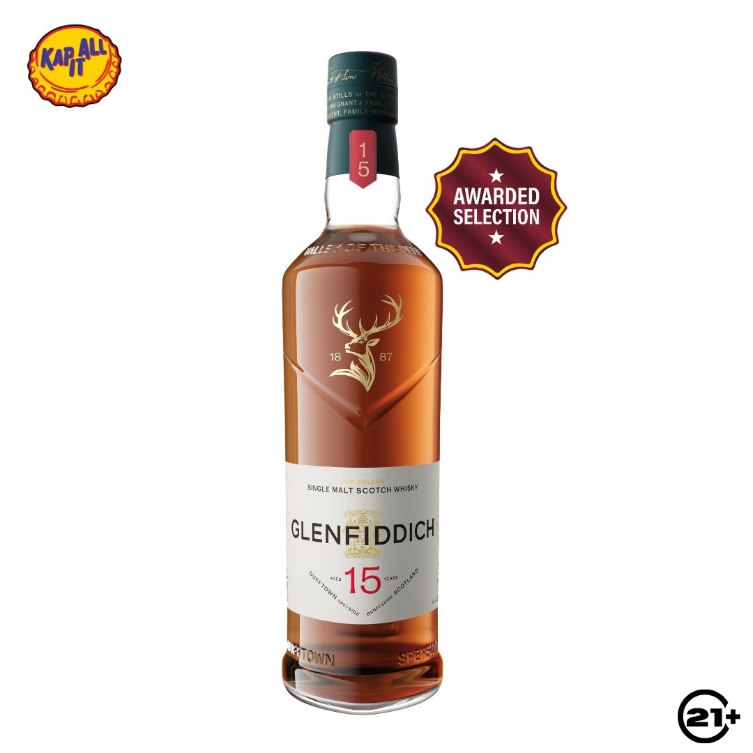 Glenfiddich 15 YO Single Malt Scotch Whisky 700ml – KAPITALL