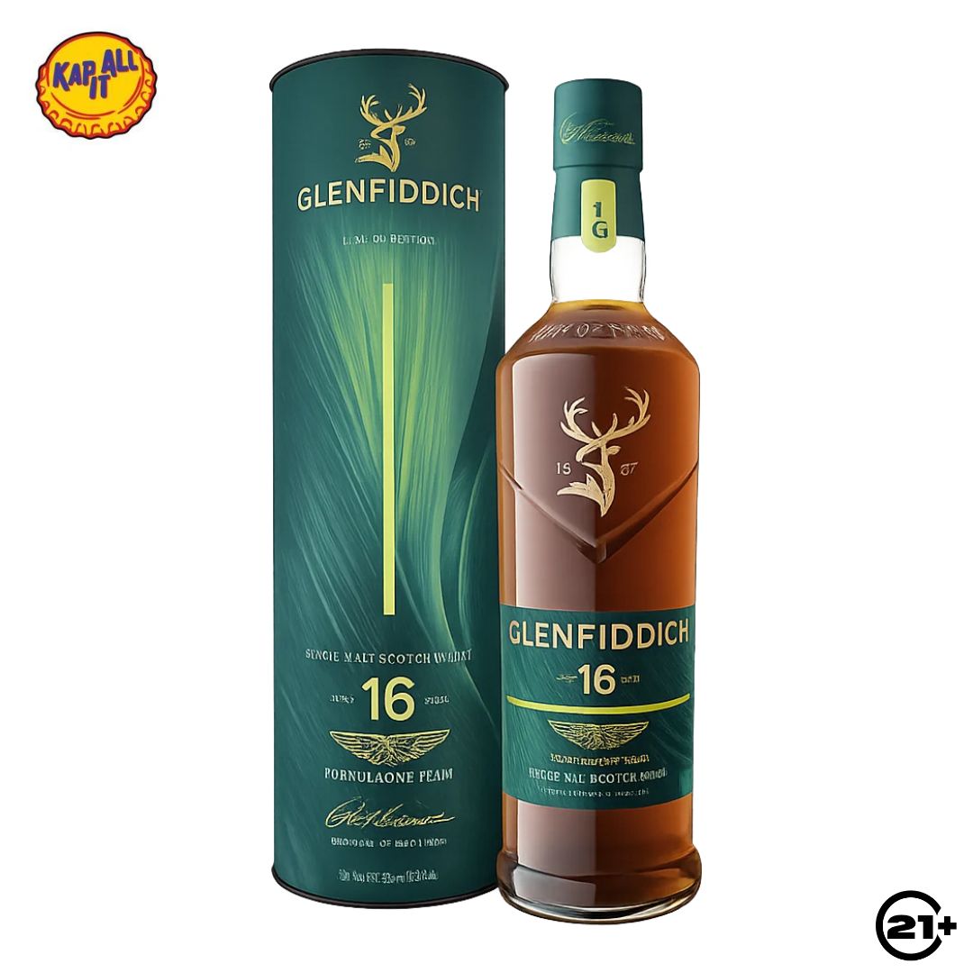 Glenfiddich 16 YO Aston Martin Single Malt Scotch Whisky 700ml - New Edition