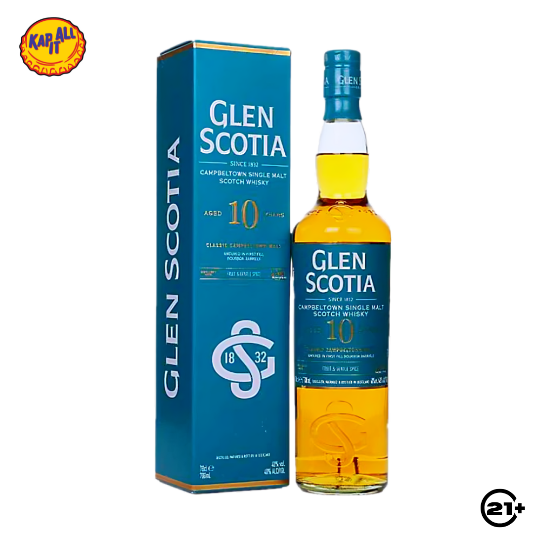 Glen Scotia 10 YO Single Malt Scotch Whisky 700ml