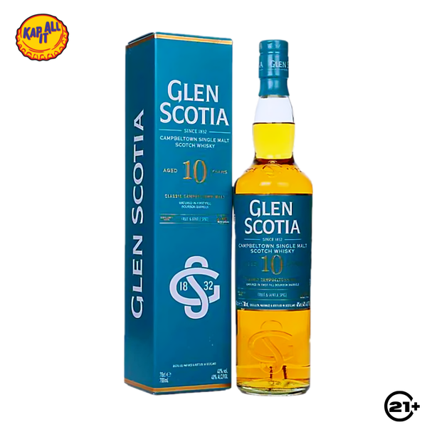 Glen Scotia 10 YO Single Malt Scotch Whisky 700ml