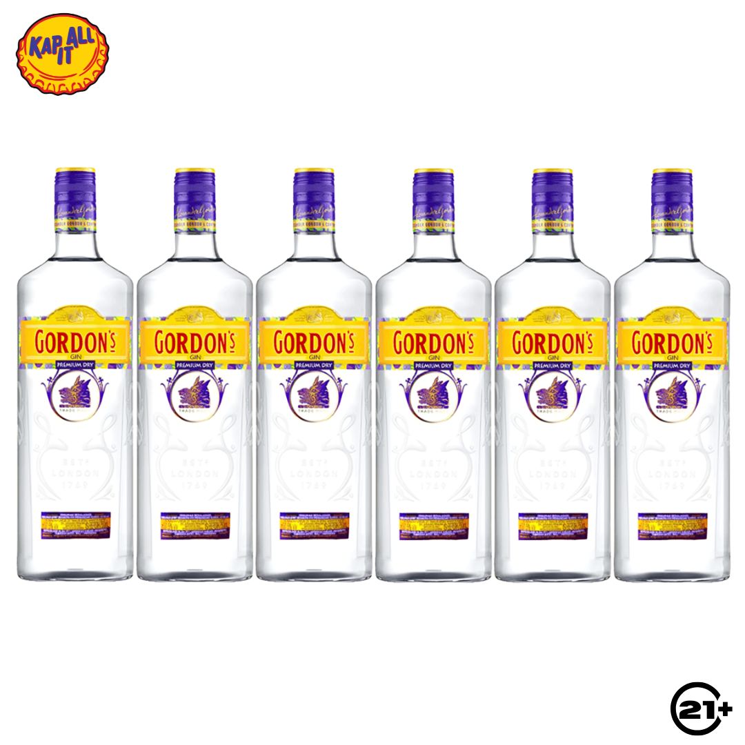 Bundles Gordon's London Dry Gin 750ml - 6 Bottles
