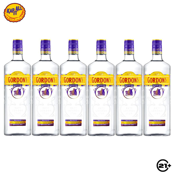 Bundles Gordon's London Dry Gin 750ml - 6 Bottles