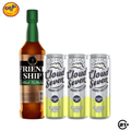 Bundles Friendship Black Tea Vodka 650ml + Cloud Seven Smashing Grape Can 350ml