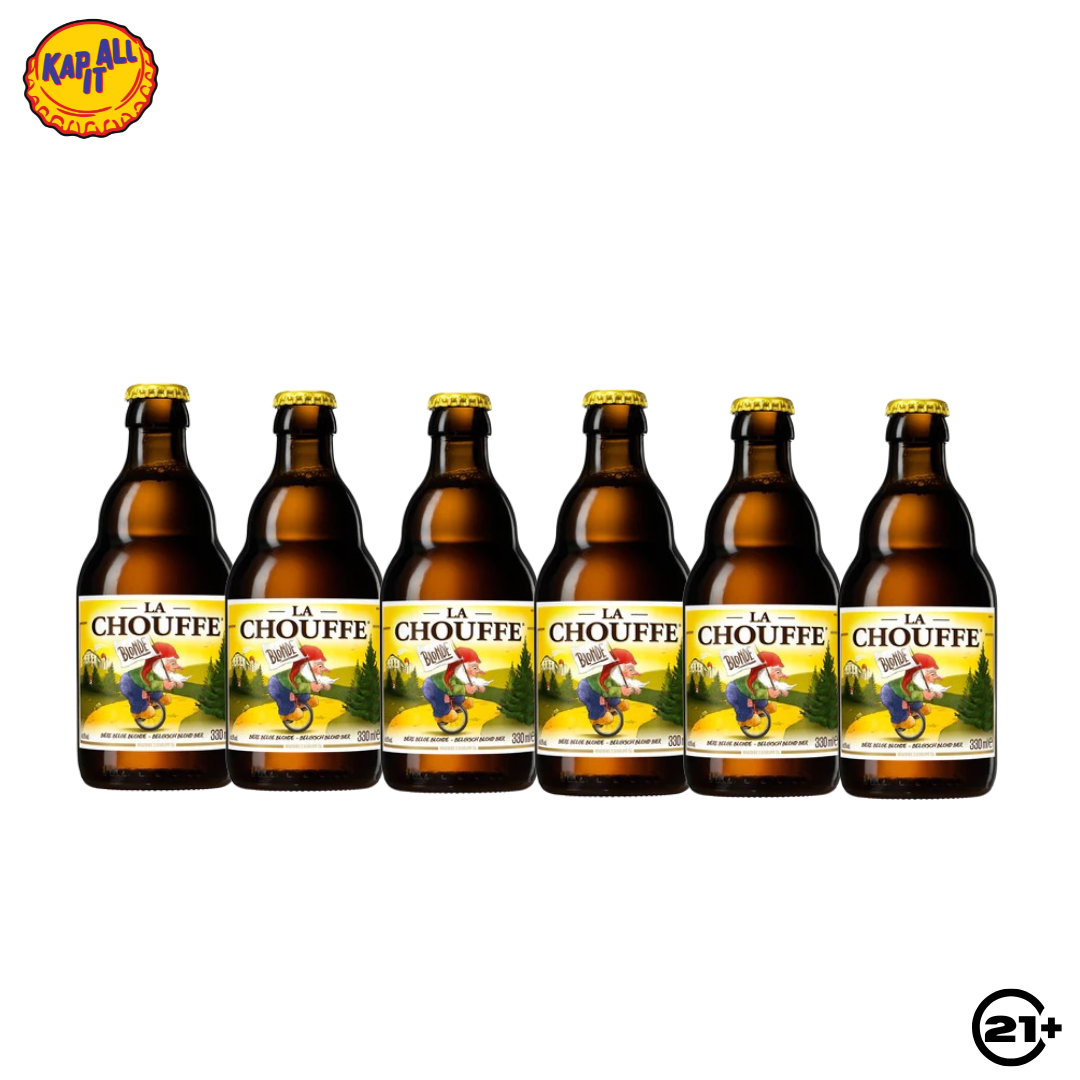 Bundles La Chouffe Beer Pint 330ml - 6 Bottles