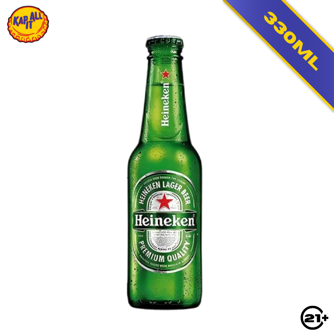 BEER HEINEKEN ORIGINAL QUART 330ml