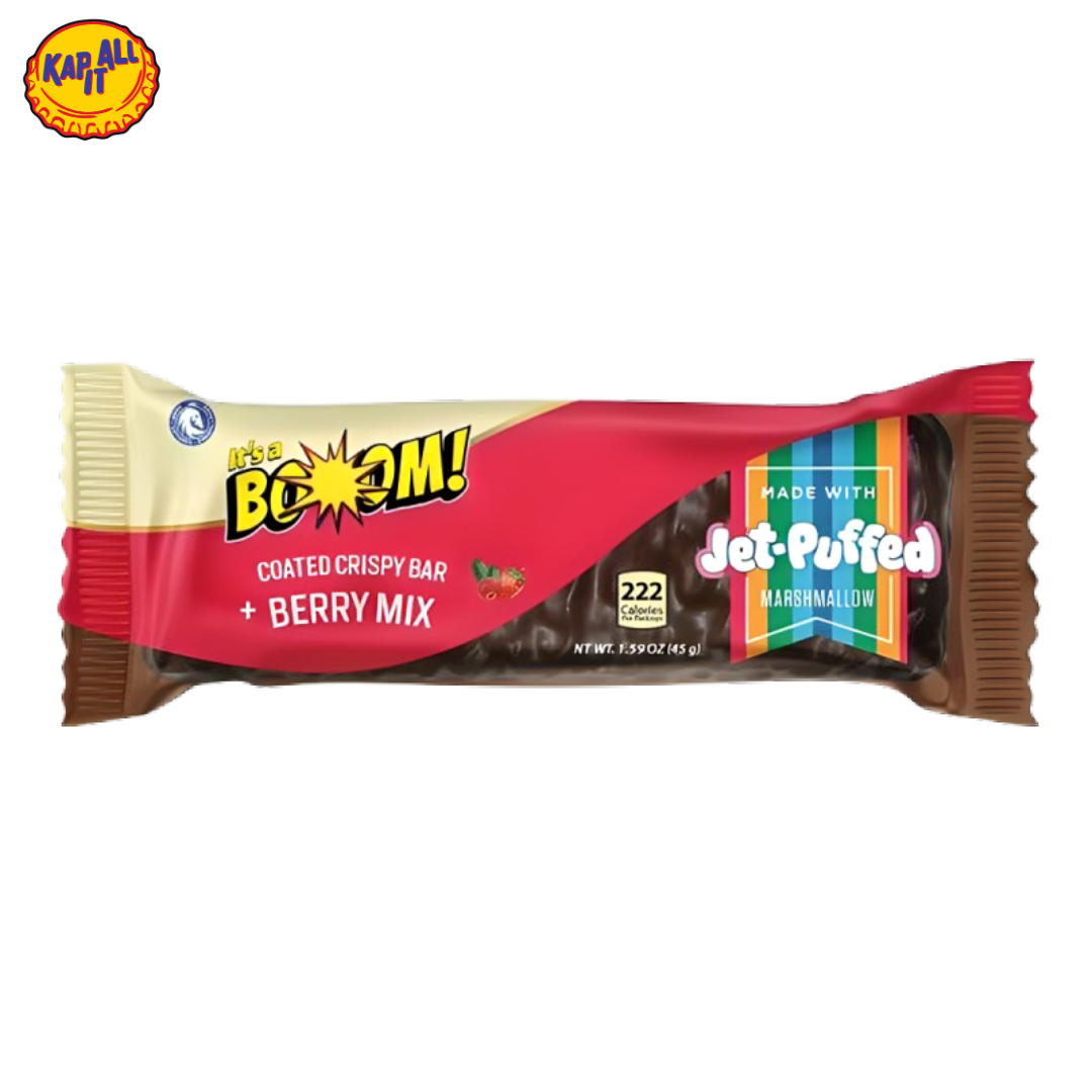 It's A Boom Marshmallow Berry Mix Bar 40g