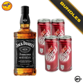 Smooth Jack Sarsi - Jack Daniel's No.7 Tennessee Whiskey 700ml + F&N Sarsi Sarsaparilla 325ml