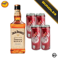 Honey Sarsi Twist - Jack Daniel's Tennessee Honey Whiskey 700ml + F&N Sarsi Sarsaparilla 325ml