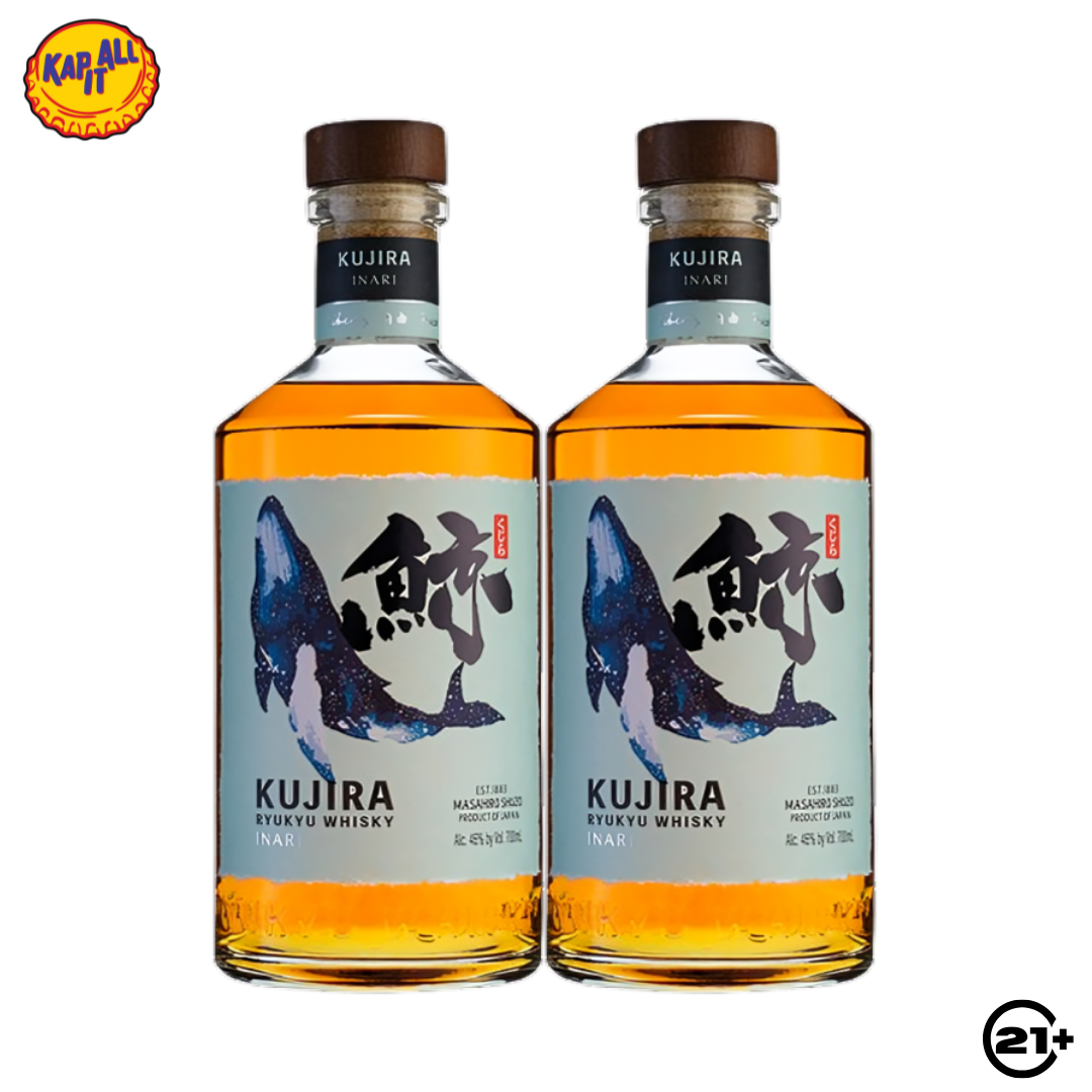 Paket Kujira Ryukyu Inari Whisky 700ml - 2 Bottles