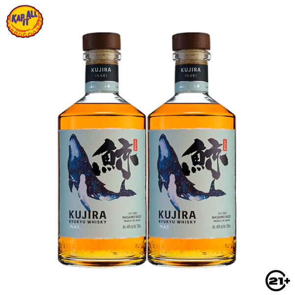 Twin Kujira Ryukyu Whisky Inari 700ml - 2 Bottles