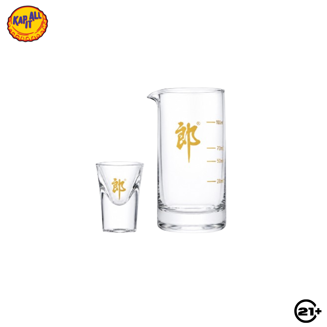 One Set Shotglass + Decanter Langjiu