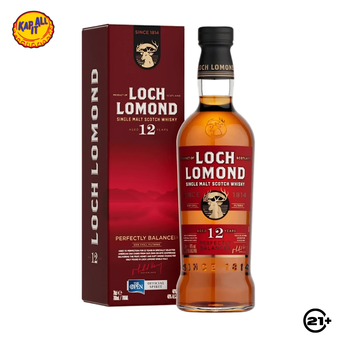 Loch Lomond 12 YO Single Malt Scotch Whisky 700ml