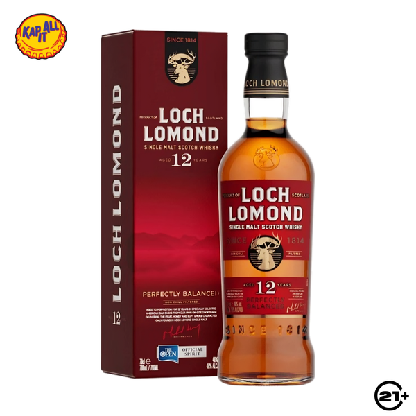 Loch Lomond 12 YO Single Malt Scotch Whisky 700ml
