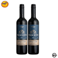 Twin Sababay Mascetti Wine 750ml -2 Bottles