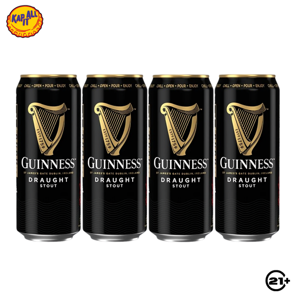 Bundles Guinness Draught In Beer Can 440ml - 4 Cans