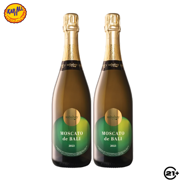 Twin Sababay Moscato Wine 750ml - 2 Bottles