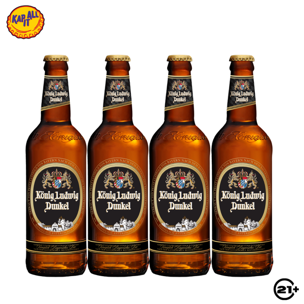 Bundles Konig Ludwig Dunkel Beer 640ml - 4 Bottles