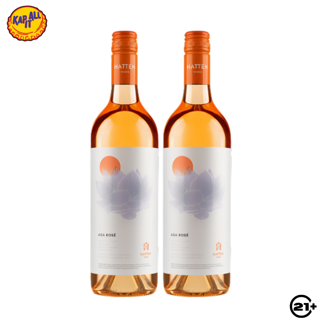 Twin Hatten Aga Rose Wine 750ml - 2 Bottles