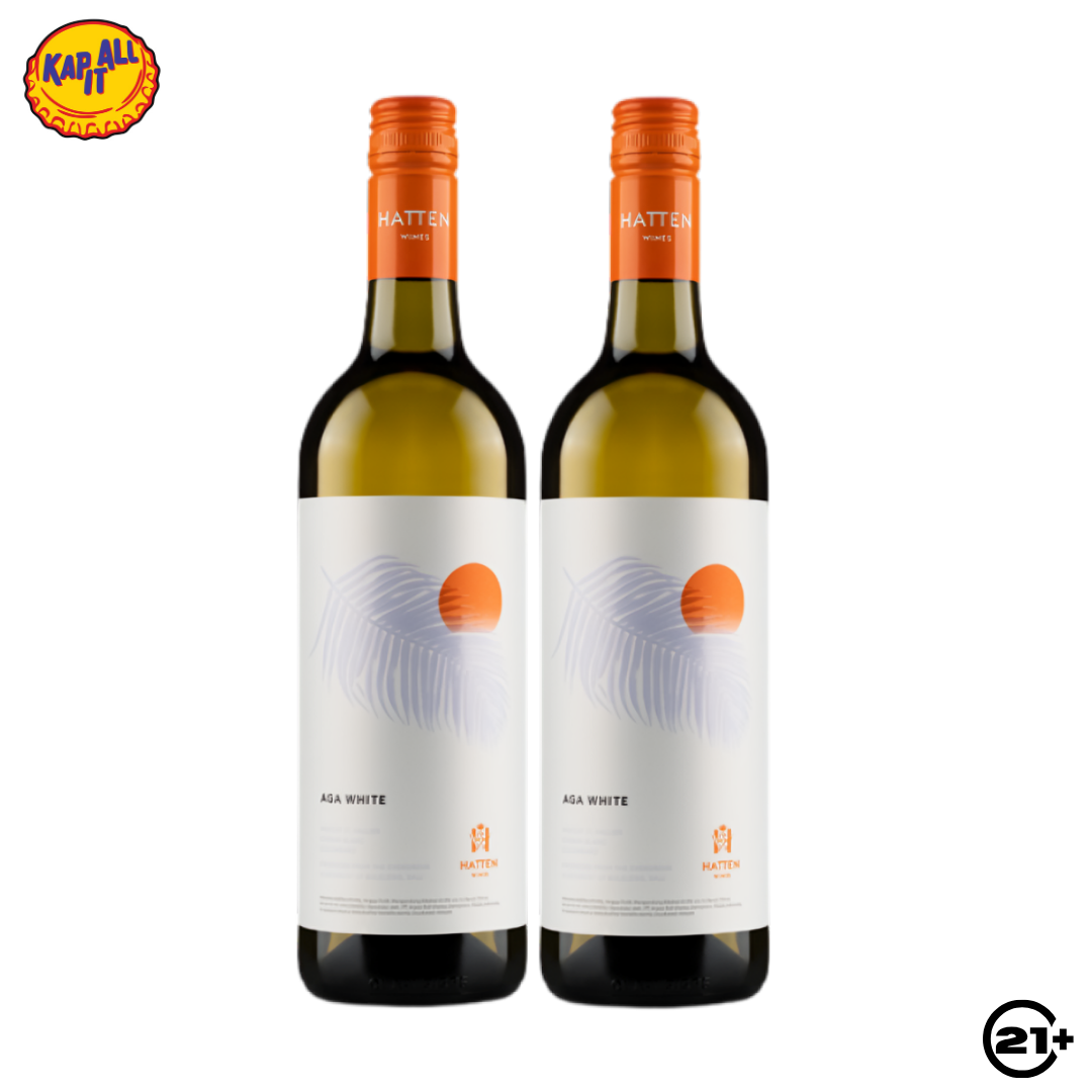 Twin Hatten Aga White White 750ml - 2 Bottles