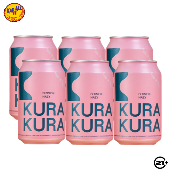 Bundles Kura Kura Session Hazy 330ml - 6 Cans