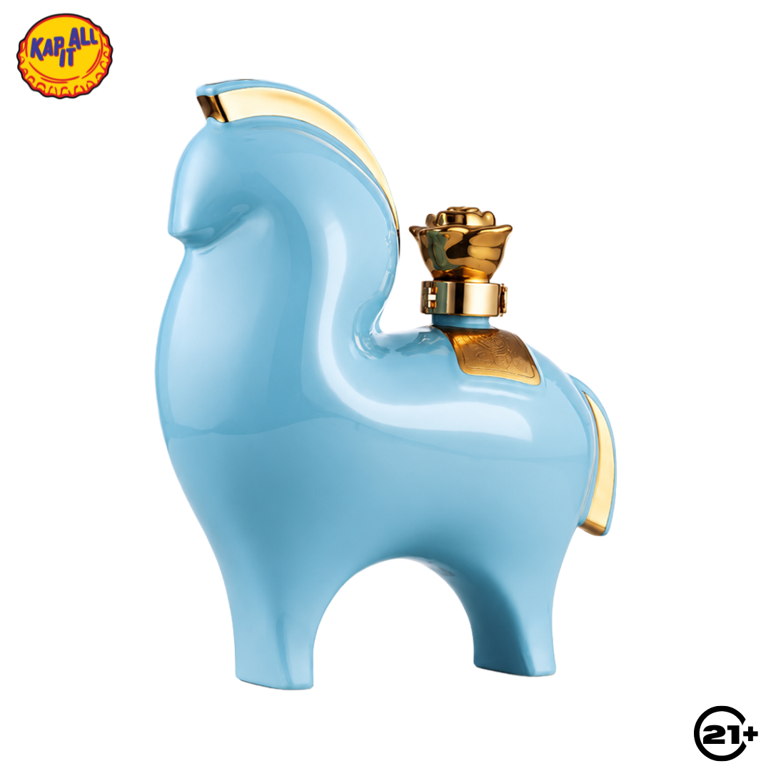 LUZHOU LAOJIAO 2026 LUNAR NEW YEAR HORSE 1200ML - Cute Blue