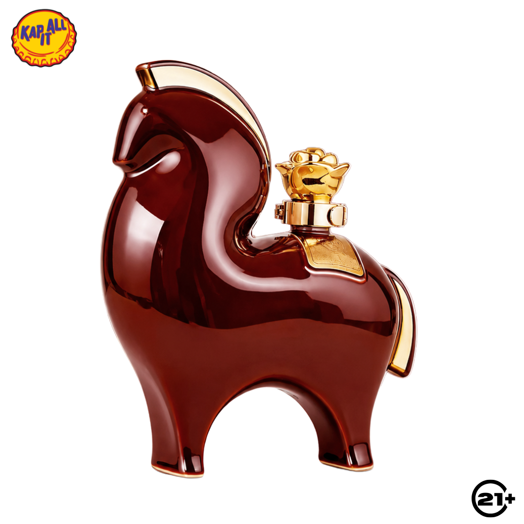 LUZHOU LAOJIAO 2026 LUNAR NEW YEAR HORSE 1200ML - Cute Red