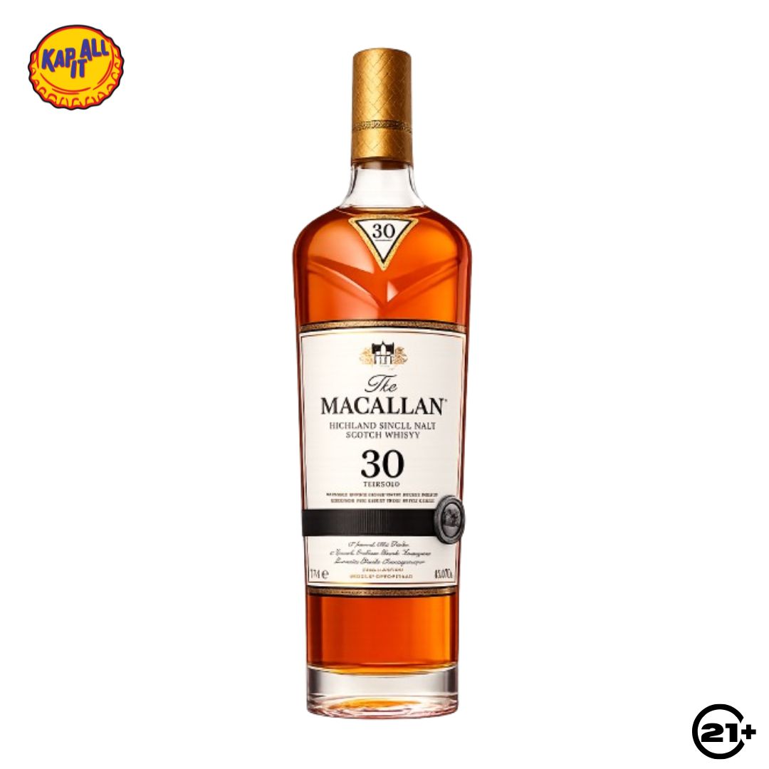 The Macallan Sherry Oak 30 YO Single Malt Scotch Whisky 750ml