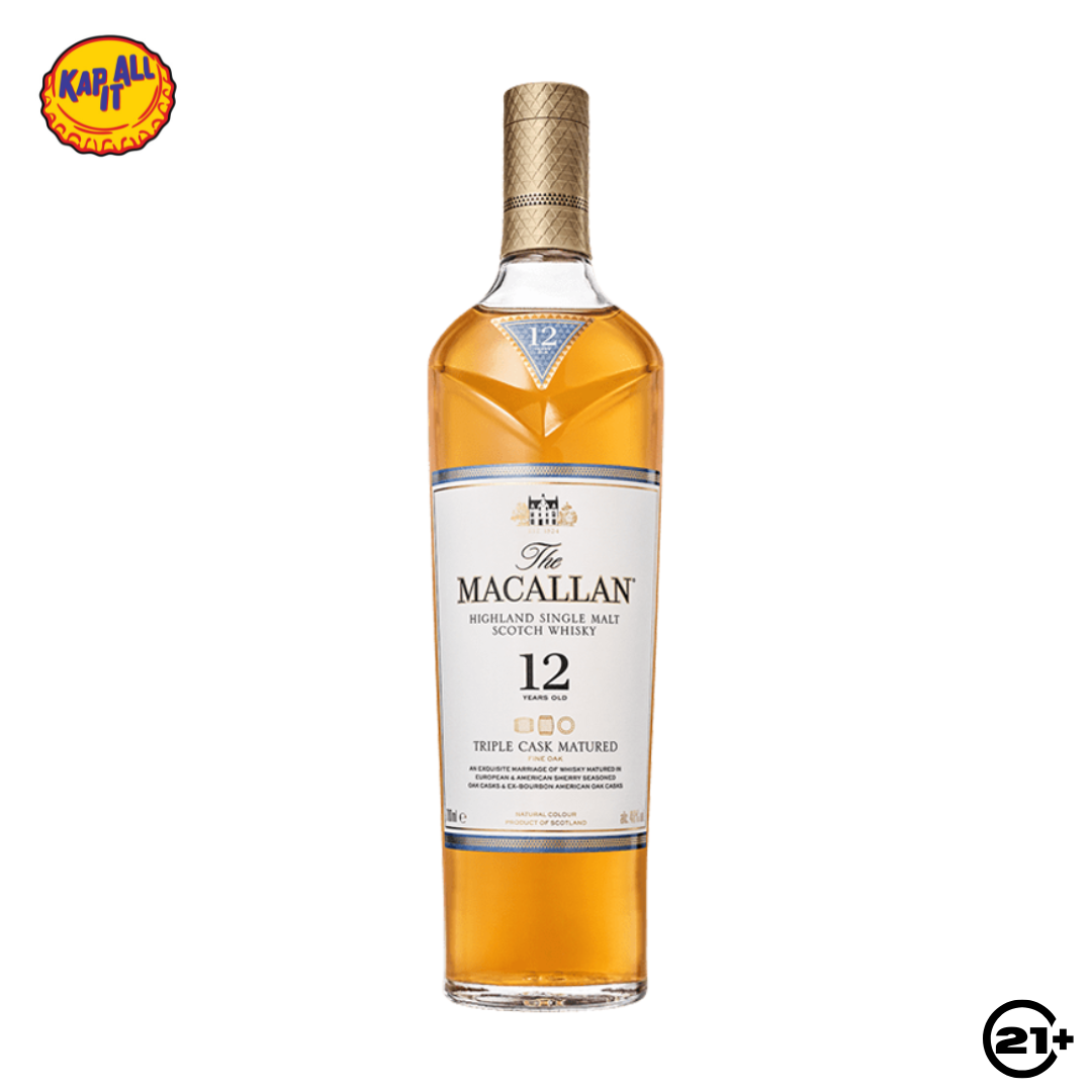 The Macallan 12 YO Triple Cask Matured Single Malt Scotch Whisky 700ml