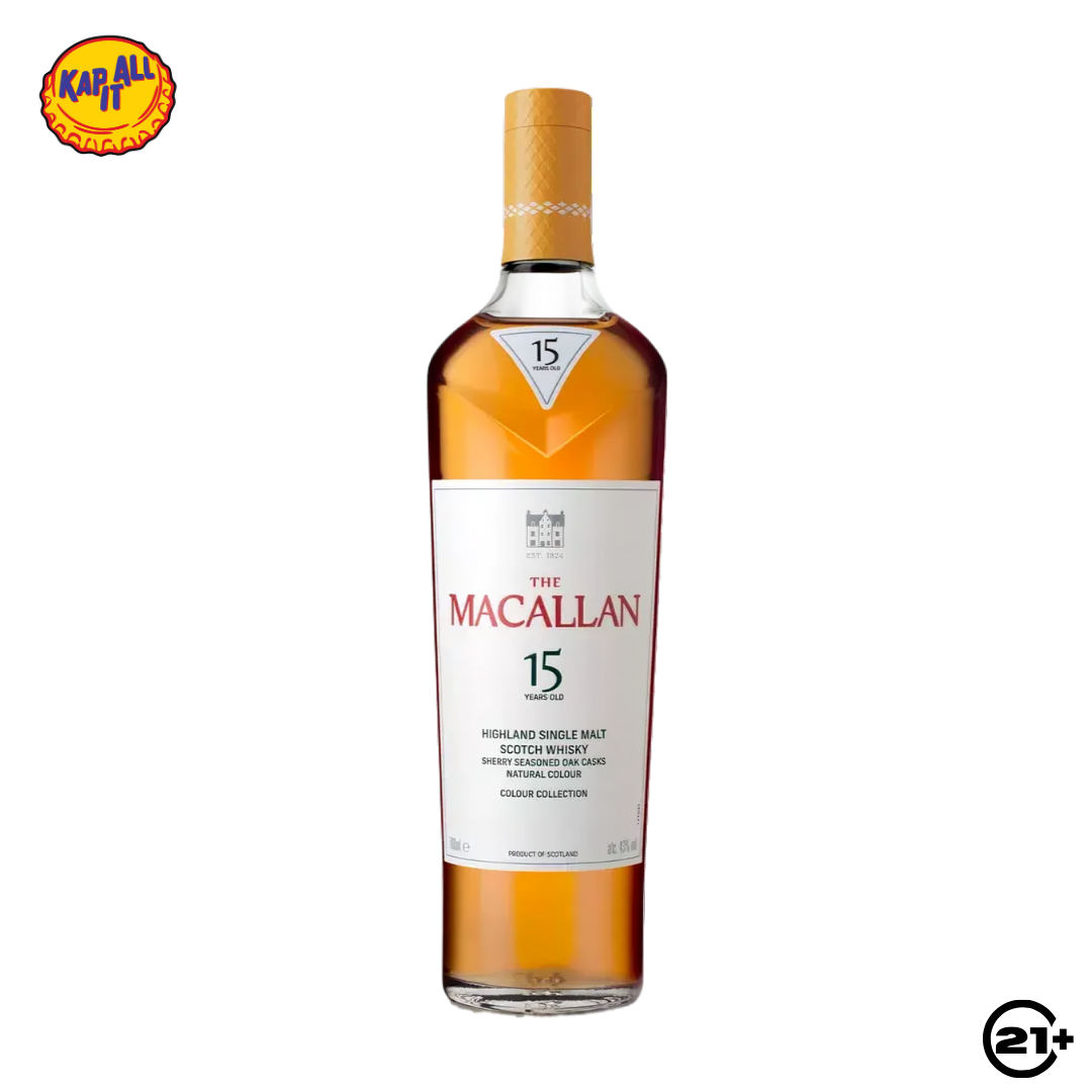The Macallan 15 YO Colour Collection Single Malt Scotch Whisky 700ml