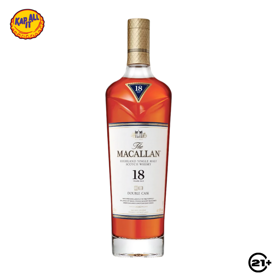 The Macallan 18 YO Double Cask Single Malt Scotch Whisky 700ml