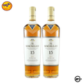 Paket Macallan 15 YO Double Cask Single Malt Whisky 700ml - 2 Bottles