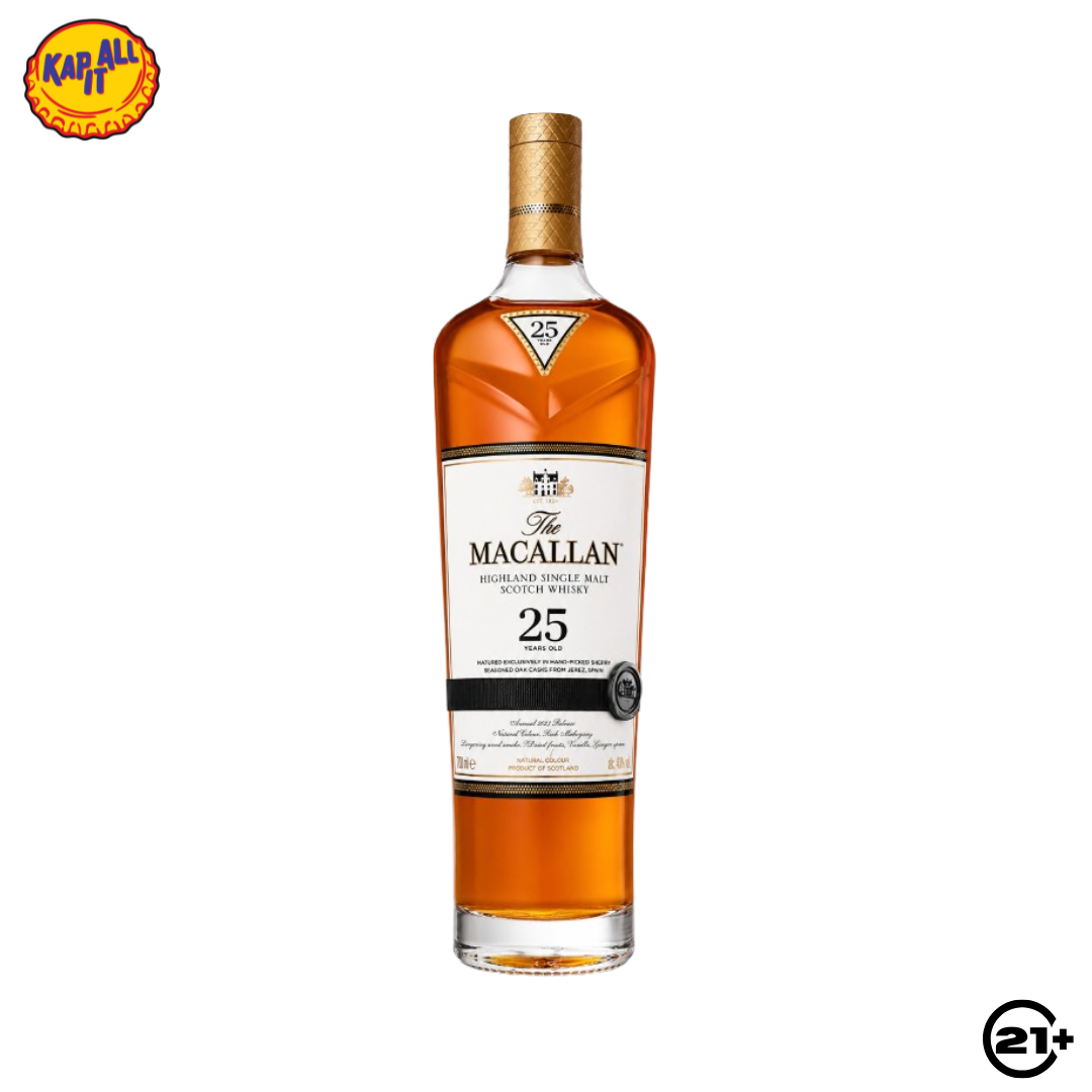 The Macallan Sherry Oak 25 YO Single Malt Whisky 700ml