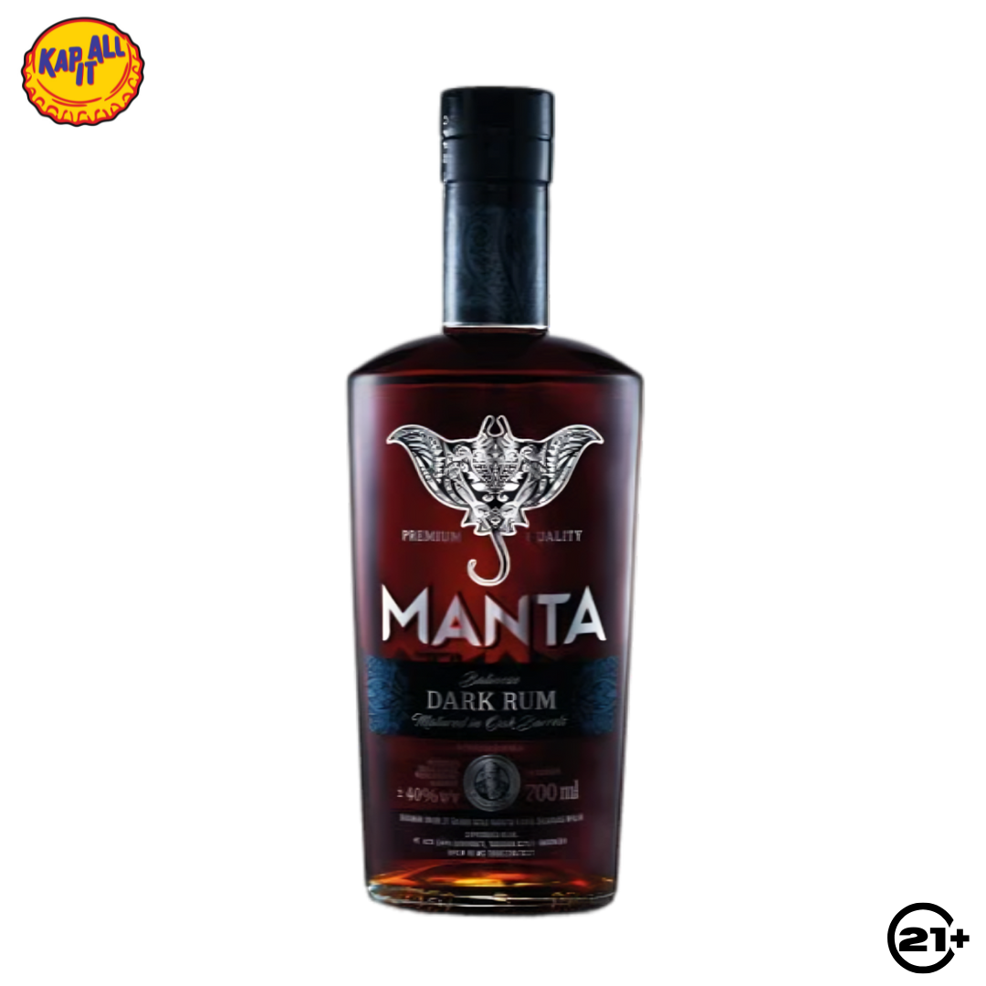 Manta Dark Rum Oak Barrels 700ml