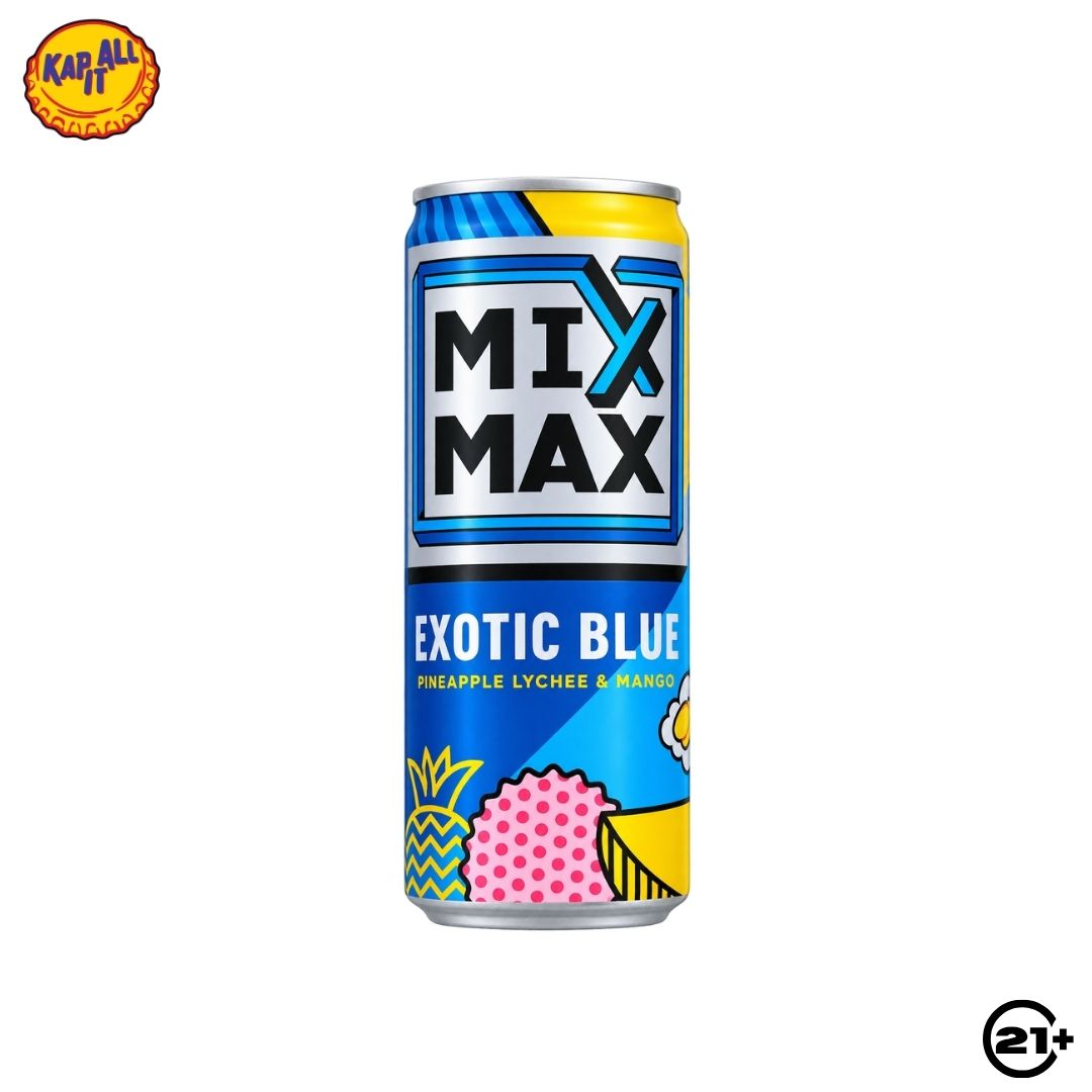 Mix Max Exotic Blue Can 250ml