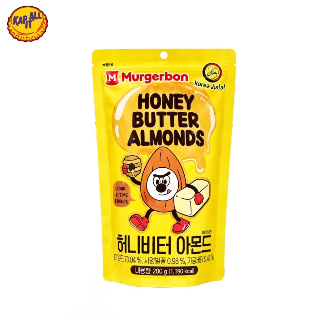 Murgerbon Honey Butter Almonds 200gr