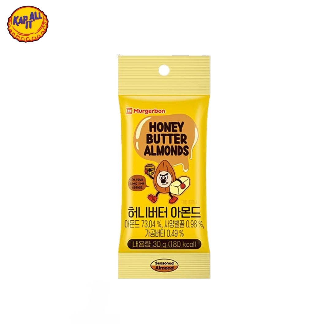 Murgerbon Honey Butter Almonds 30gr