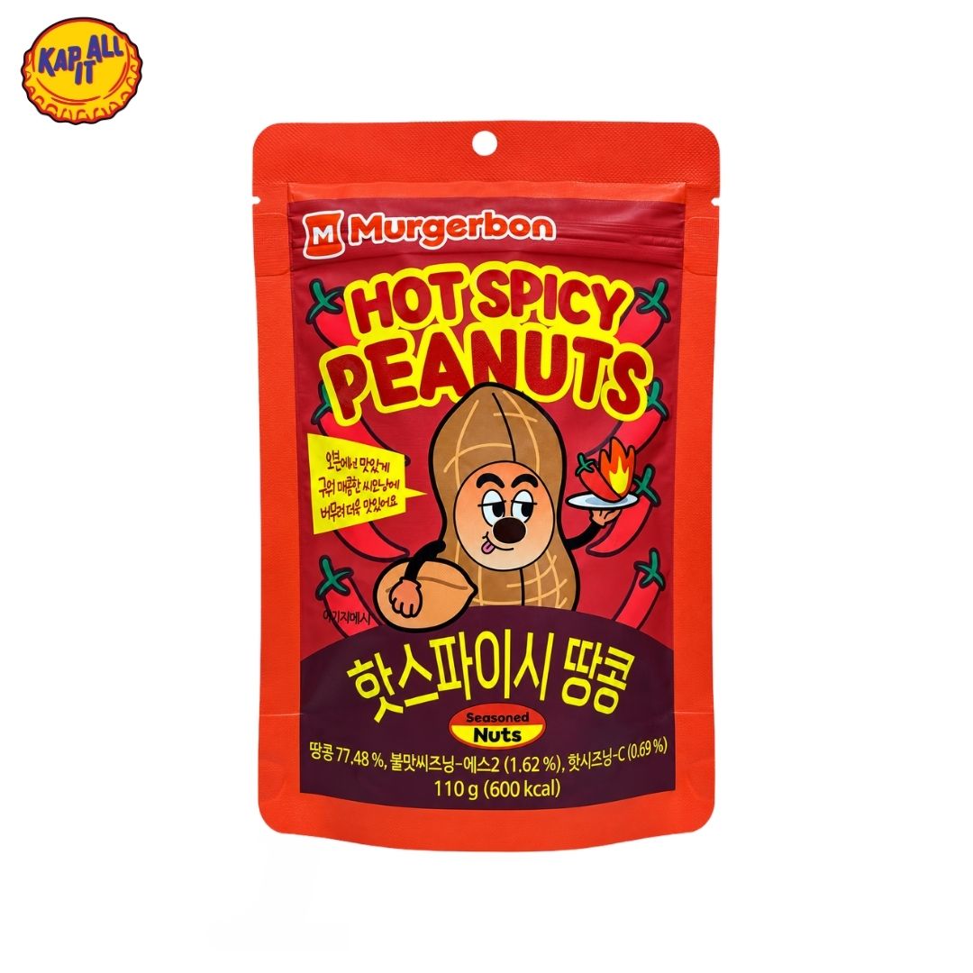 Murgerbon Hot & Spicy Peanuts 110gr