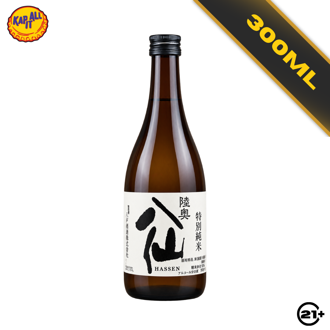 Mutsu Hassen Tokubetsu Junmai Sake 300ml