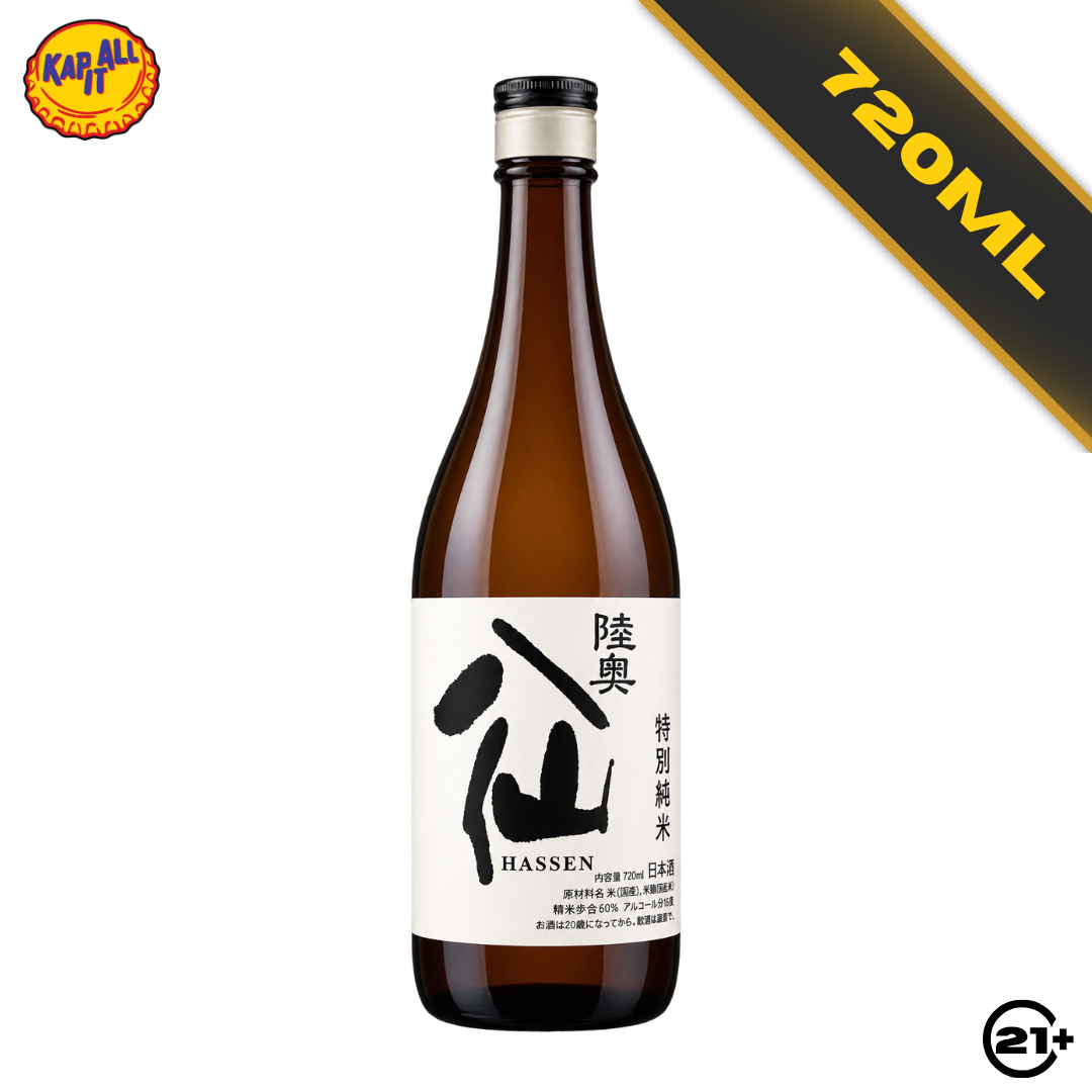 Mutsu Hassen Tokubetsu Junmai Sake 720ml