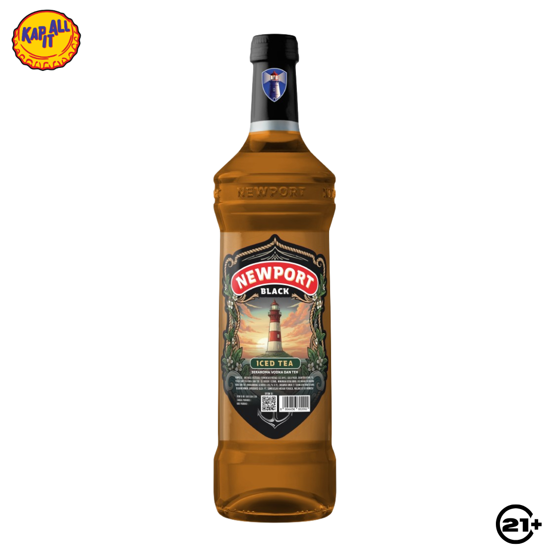 NEWPORT BLACK ICED TEA 620ml