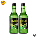 Twin Soju Jinro Melon 360ml - 2 Bottles
