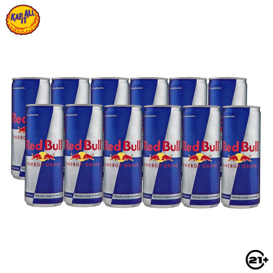 PAKET RED BULL ENERGY DRINK CAN 250ml (12 CAN)