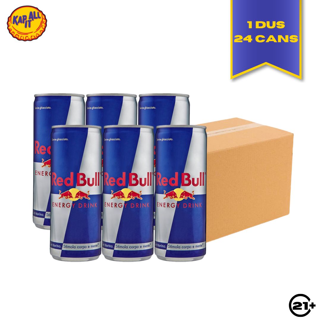 PAKET RED BULL ENERGY DRINK CAN 250ml - 1 DUS (24 CAN)