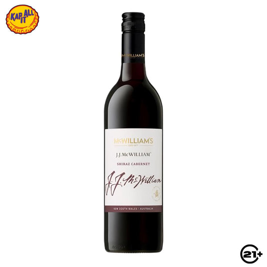 WINE JJ MCWILLIAMS SHIRAZ CABERNET 750ml