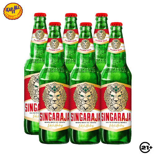 Bundles Singaraja Beer Pilsener Bremer 620ml - 6 Bottles