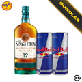 Bundles The Singleton Glen Ord 12 YO Single Malt Scotch Whisky 700ml + Red Bull Energy Drink 250ml
